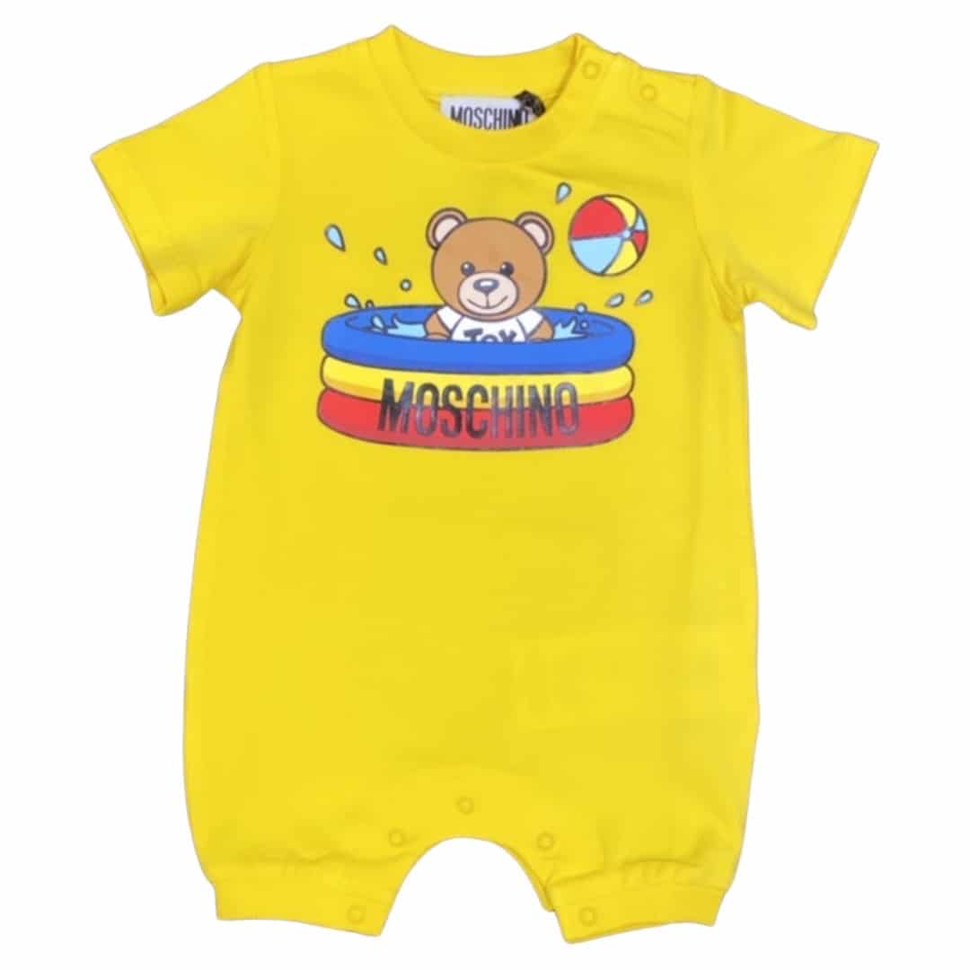 Moschino - Pagliaccetto Neonati - Giallo