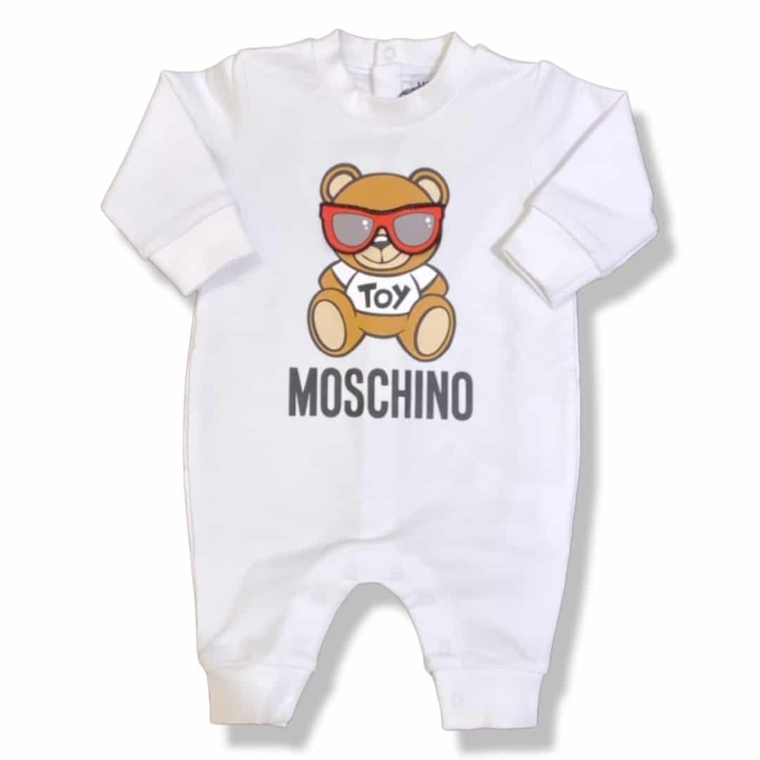 Moschino - Tutina manica lunga - Bianco
