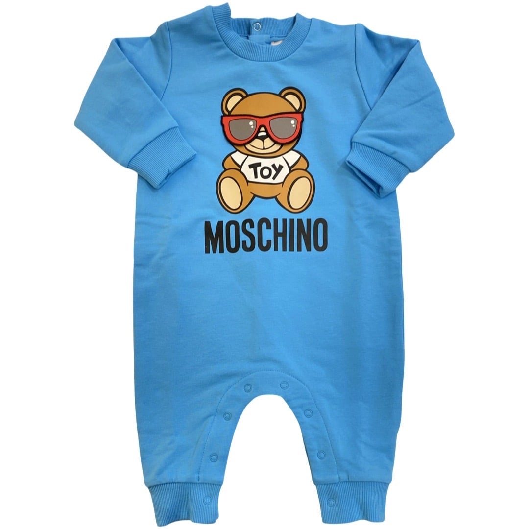 Moschino - Tutina manica lunga - Azzurro