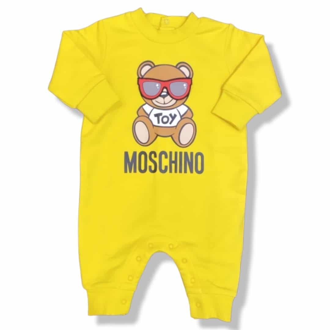 Moschino - Tutina manica lunga - Giallo