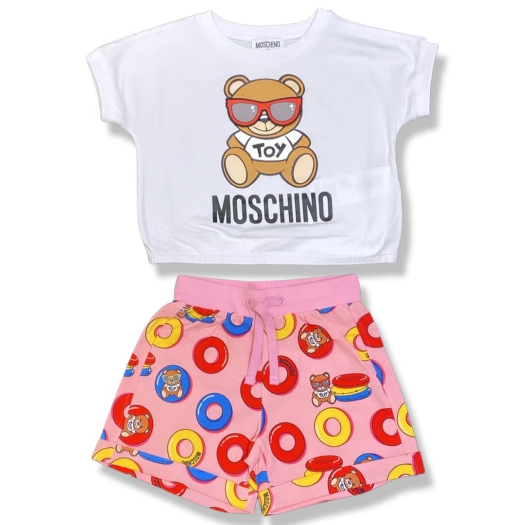 Moschino - Completo t-shirt e short - Multicolor