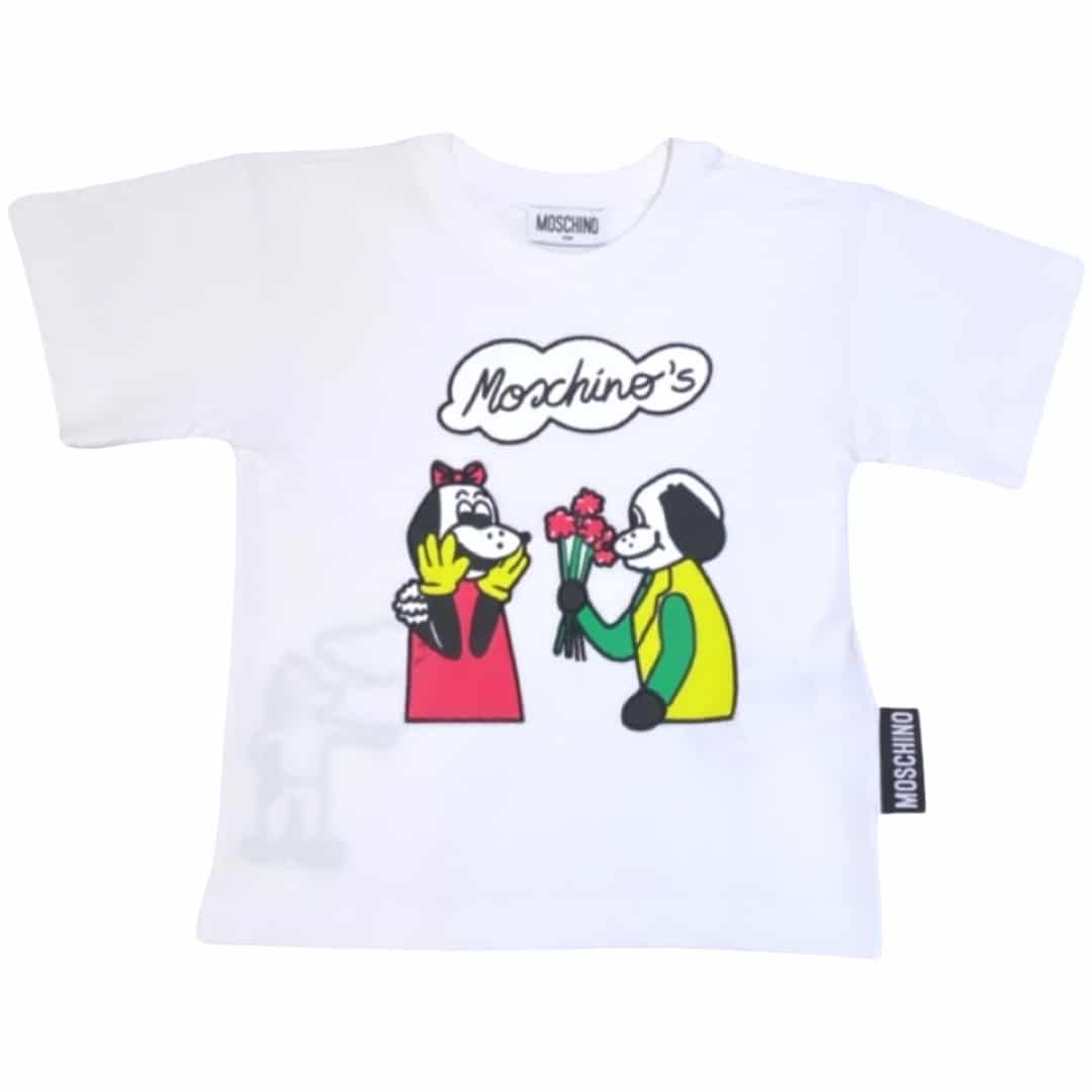 Moschino T-shirt manica corta Bianca