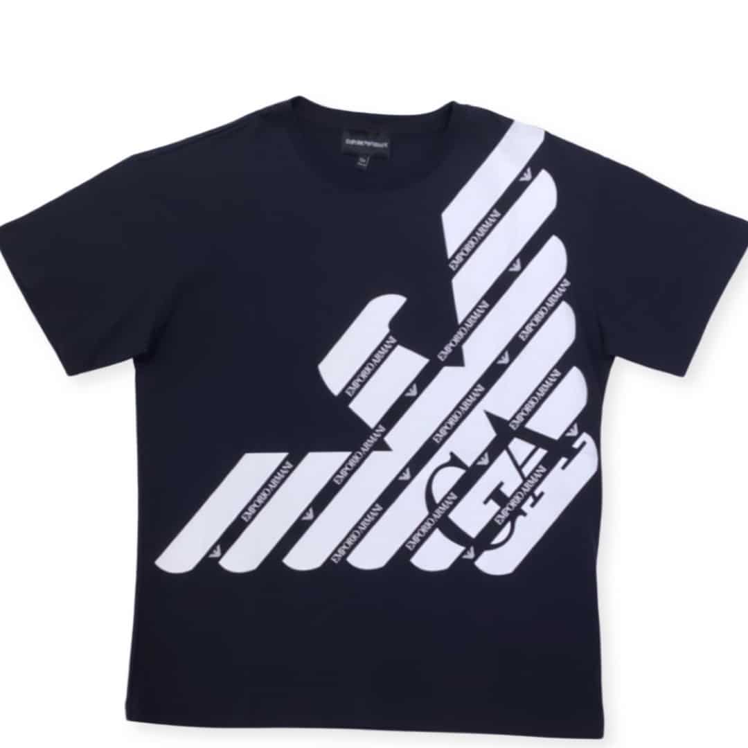 Giorgio Armani - T-shirt manica corta - black grey
