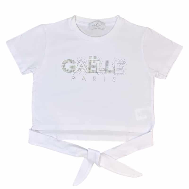 Gaelle - T-shirt manica corta bianca