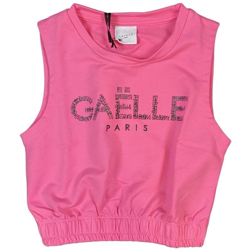 Gaelle - Felpa smanicata - Fucsia