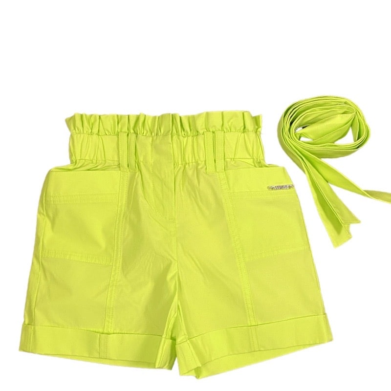 Twinset - Bermuda per bambina - Lemon