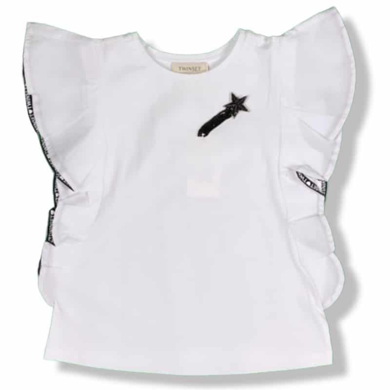 Twinset - T-shirt per bambina - Bianca