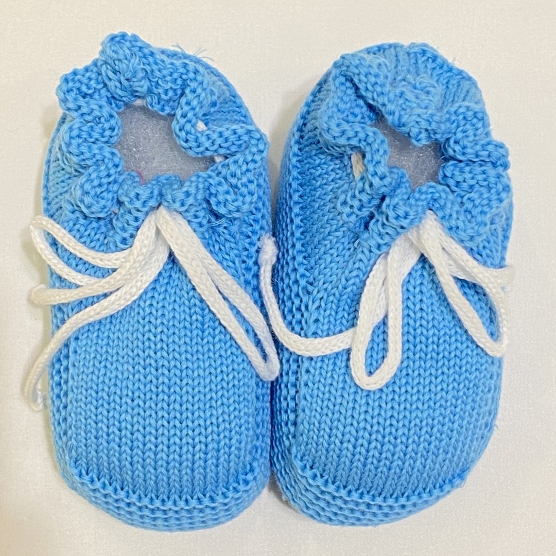 Scaldacuore - Scarpa in cotone - Azzurro
