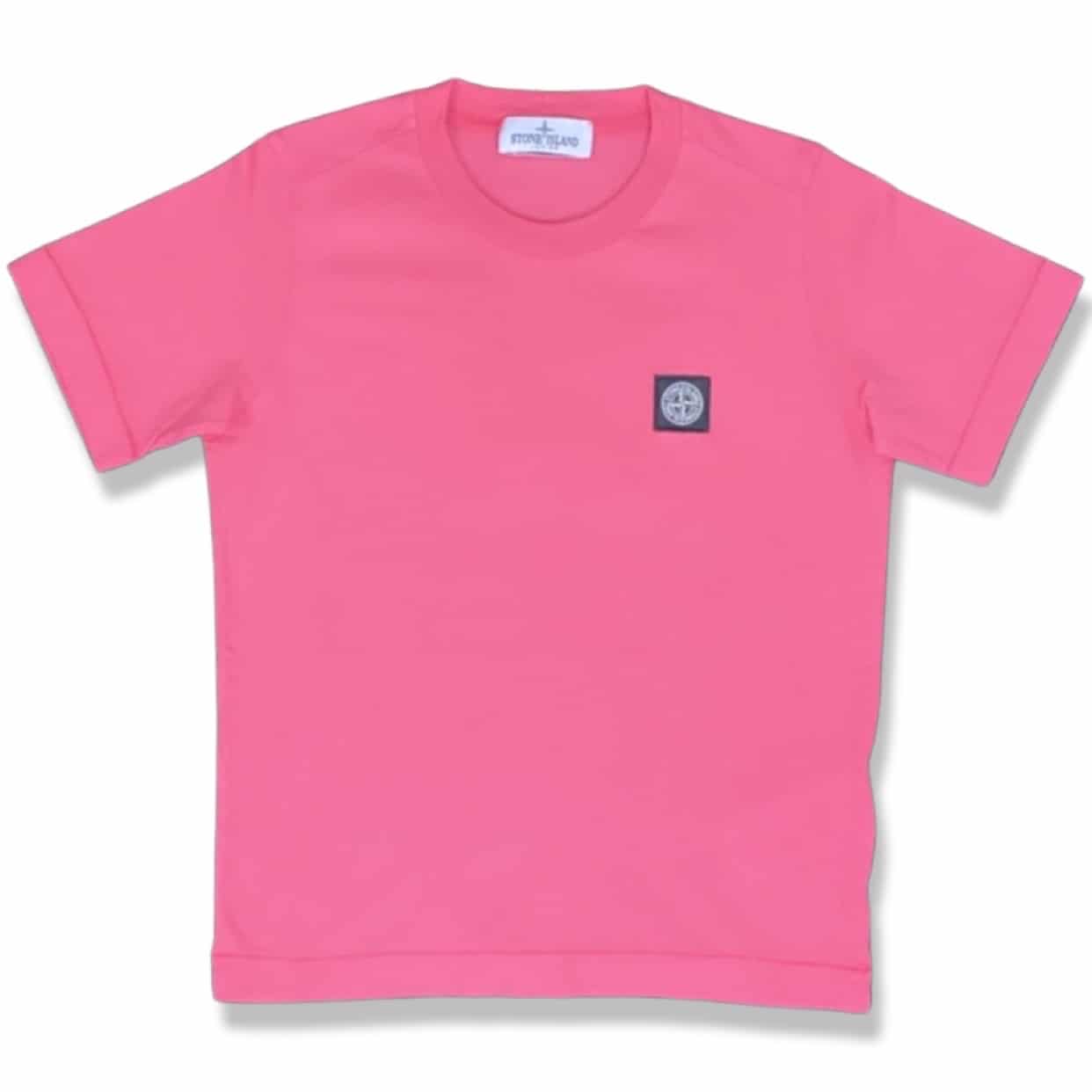 Stone Island - T-shirt bambini - rosa