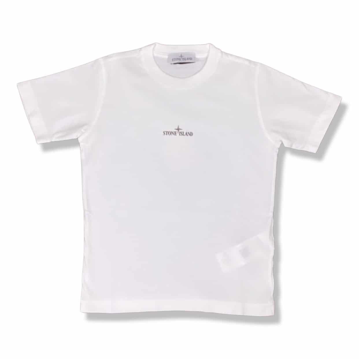 Stone Island - T-shirt manica corta - bianco