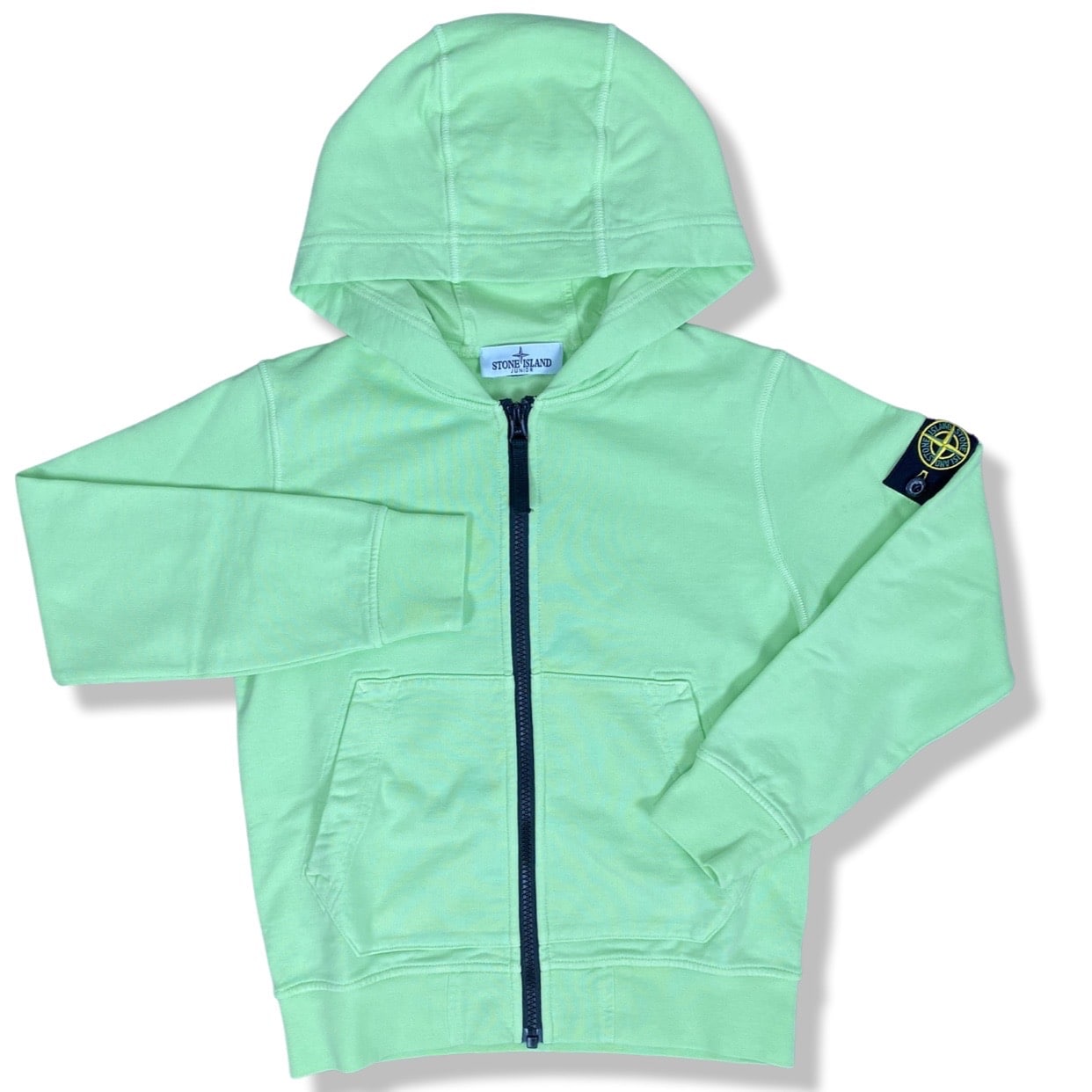 Stone Island - Felpa con zip - Verde