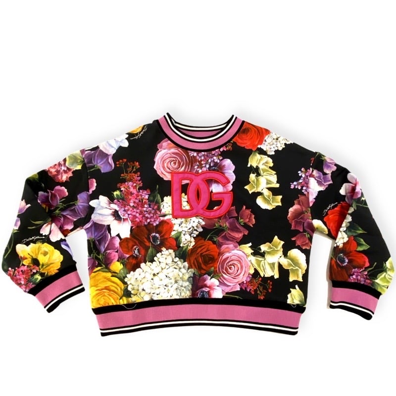Dolce & Gabbana - Felpa bimba - Floreale