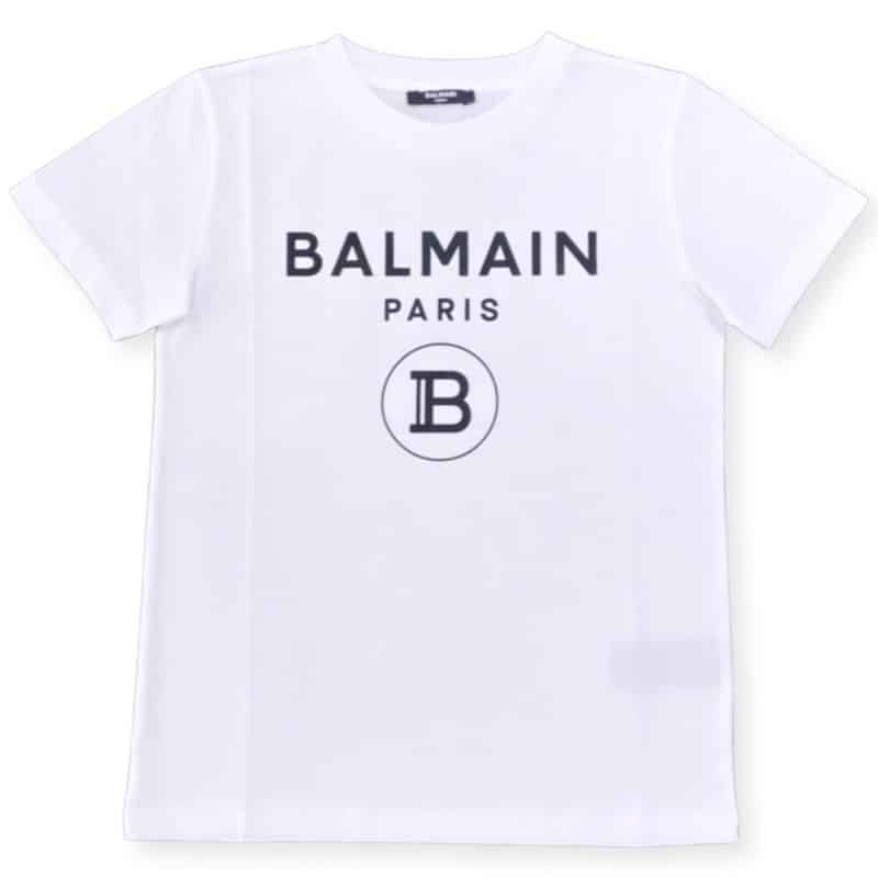 Balmain - T shirt manica corta - Bianca
