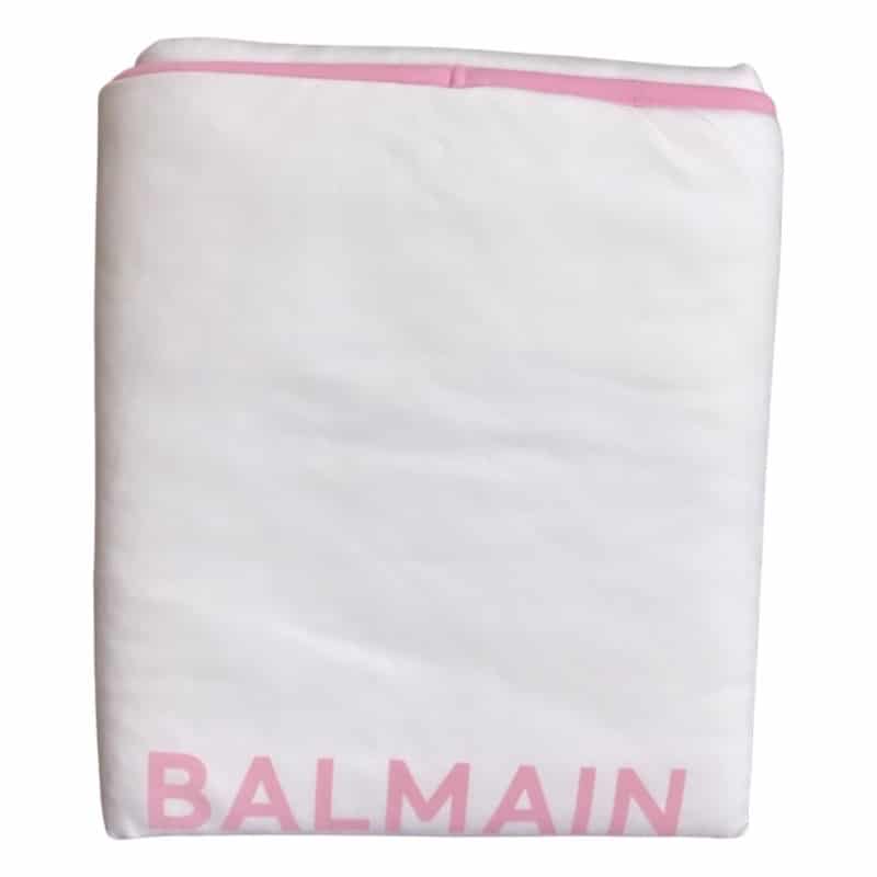 Balmain - Coperta bimba - Bianco Rosa