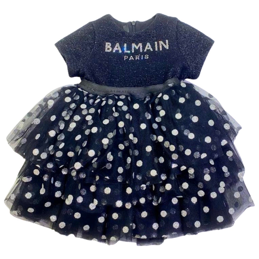 Balmain - Abito bimba - Nero