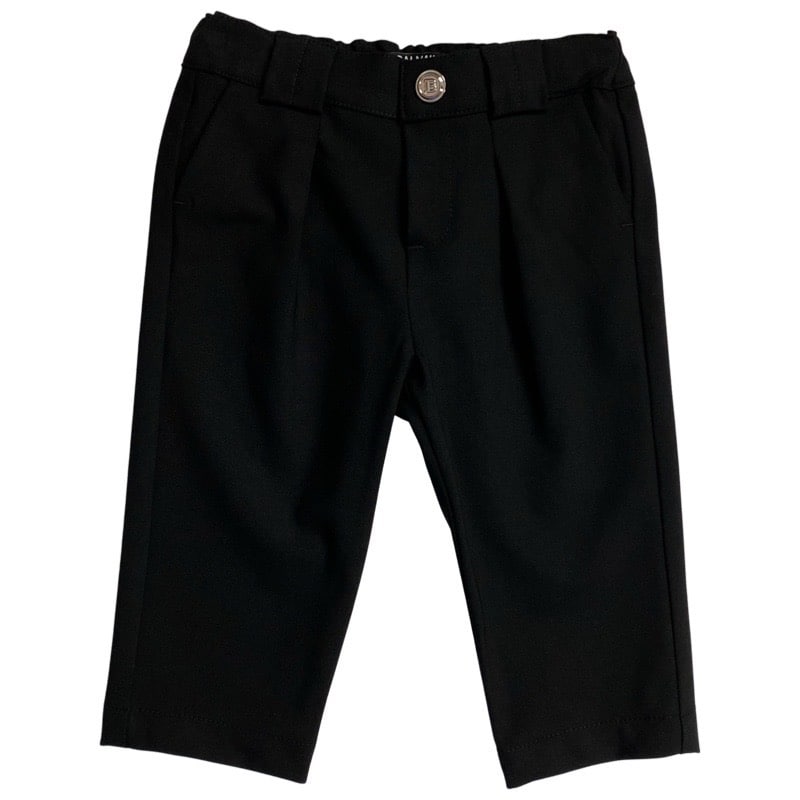 Balmain - Pantalone bimbi - Nero