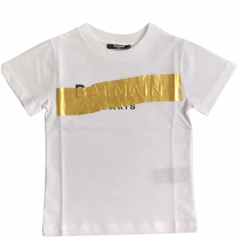 Balmain - T-shirt bimbi - Bianca