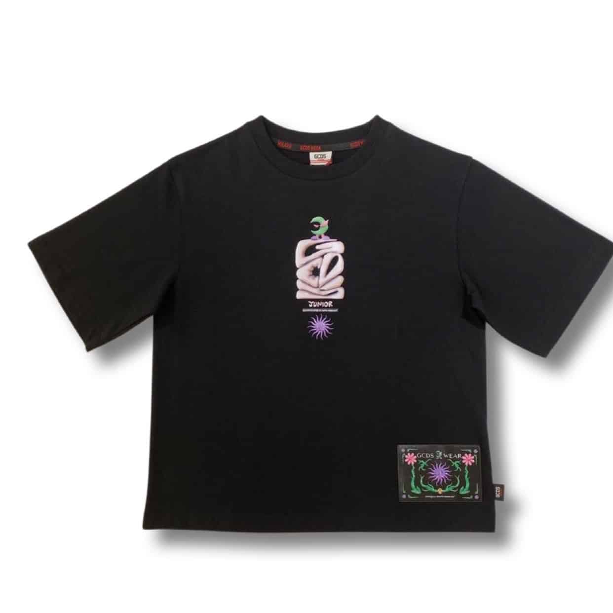 Gcds - T-shirt manica corta - Nera