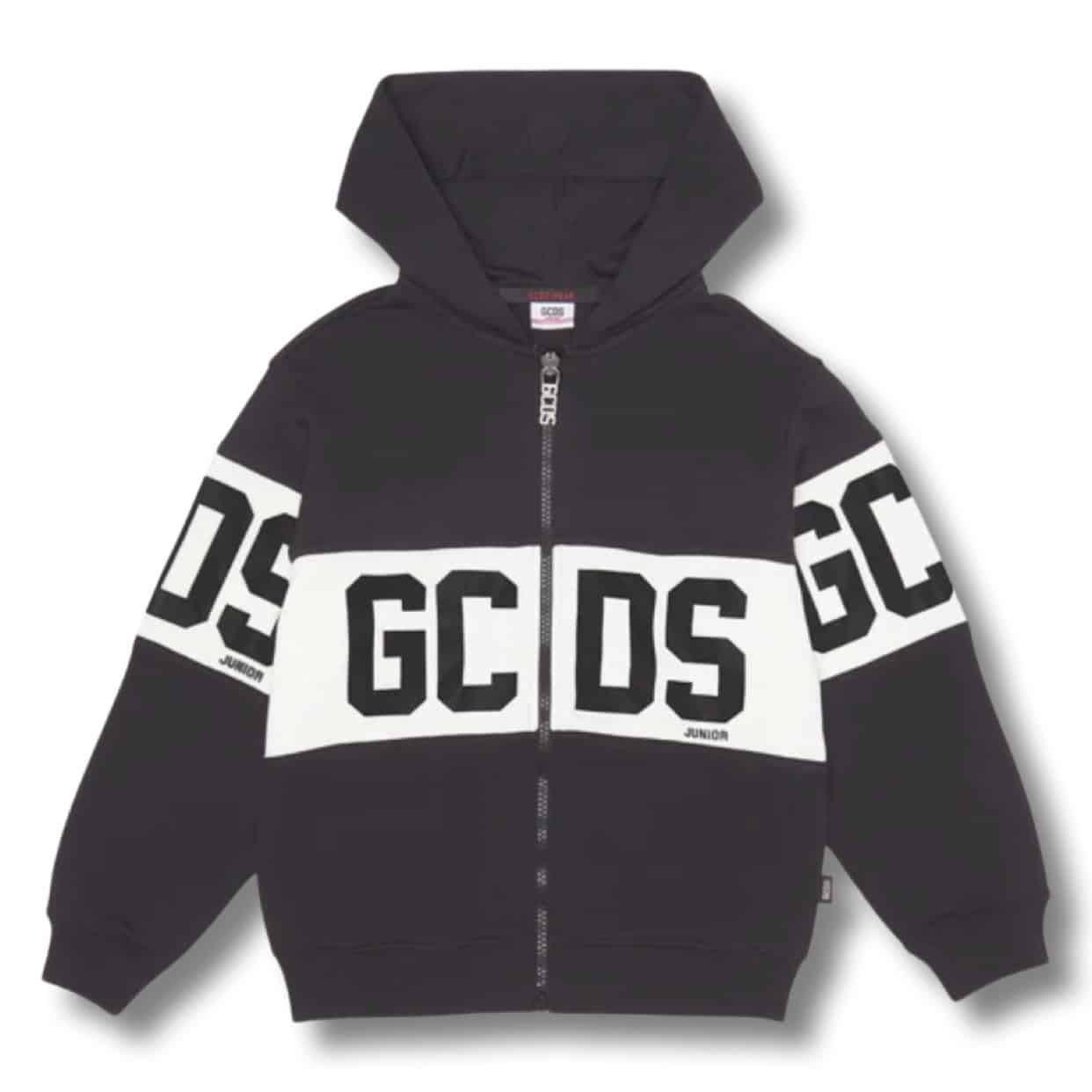 Gcds - Felpa cappuccio - Nera