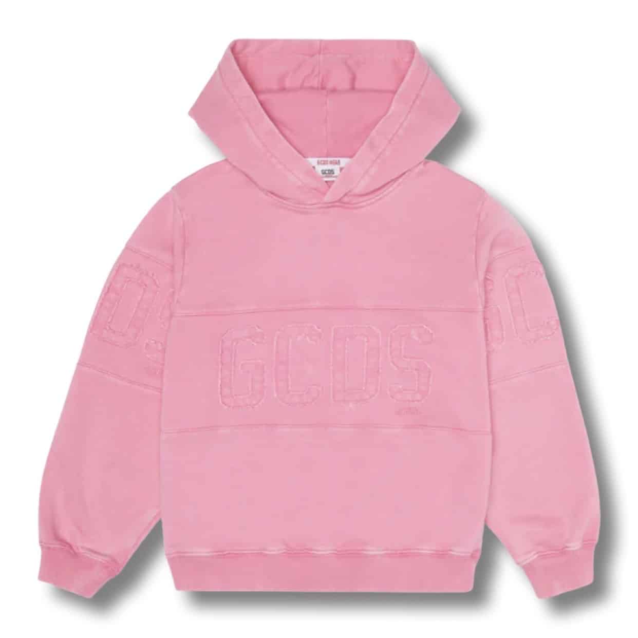 Gcds - Felpa cappuccio - Fucsia