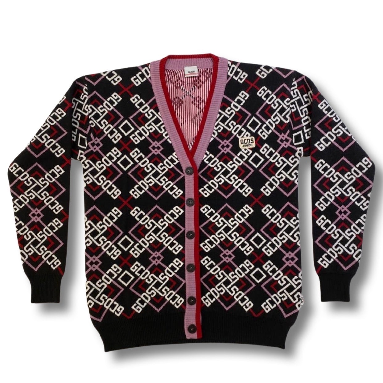 Gcds - Maglia aperta - Nera