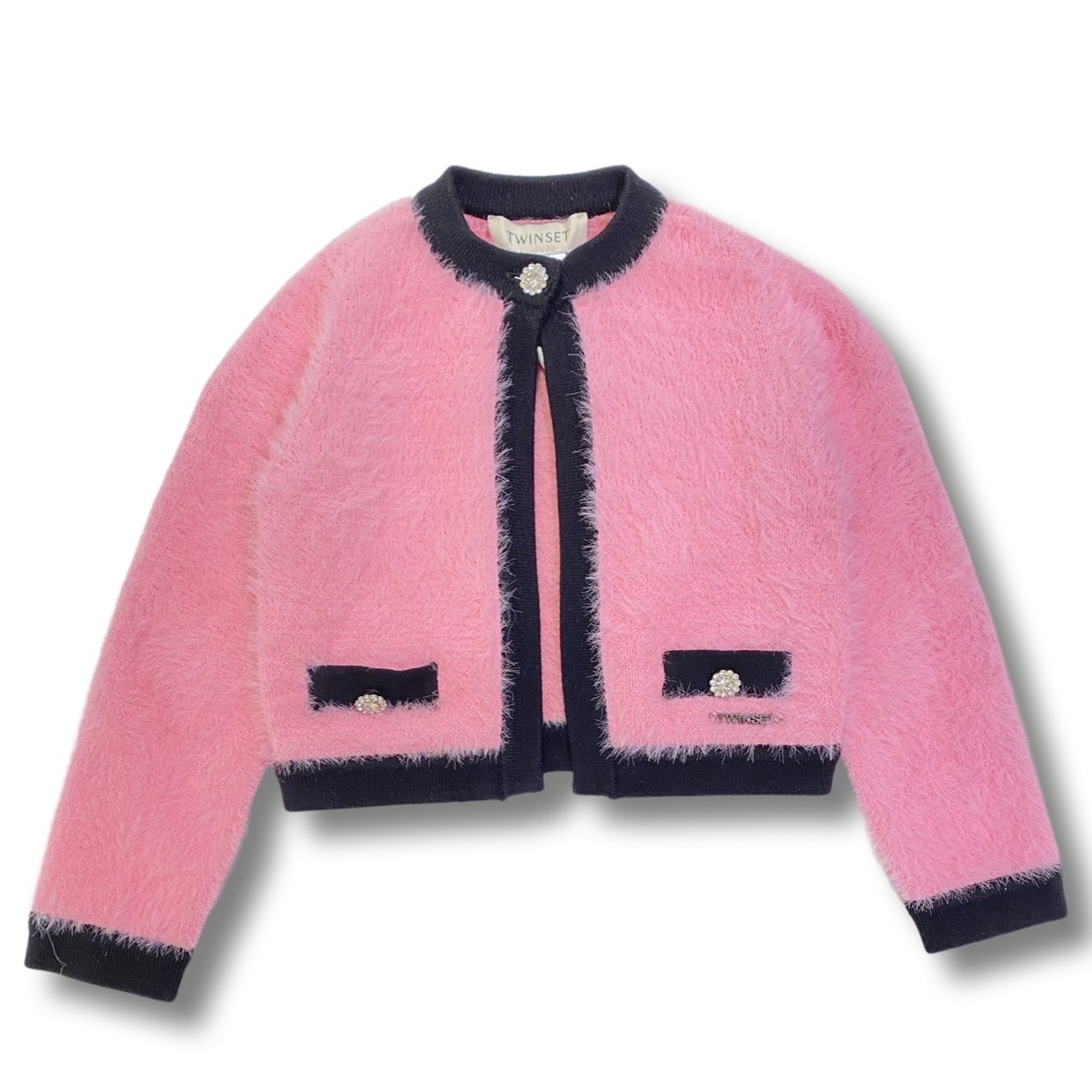 Twinset - Giacca in maglia - Rosa