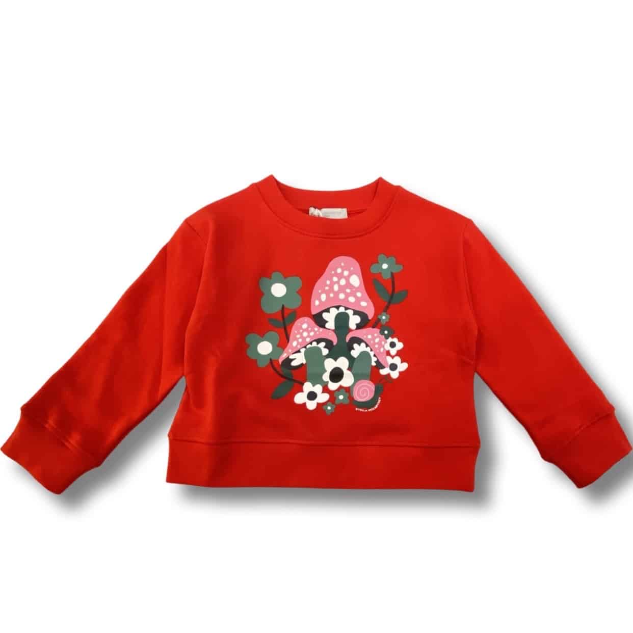 Stella McCartney - Felpa bimba - Rossa