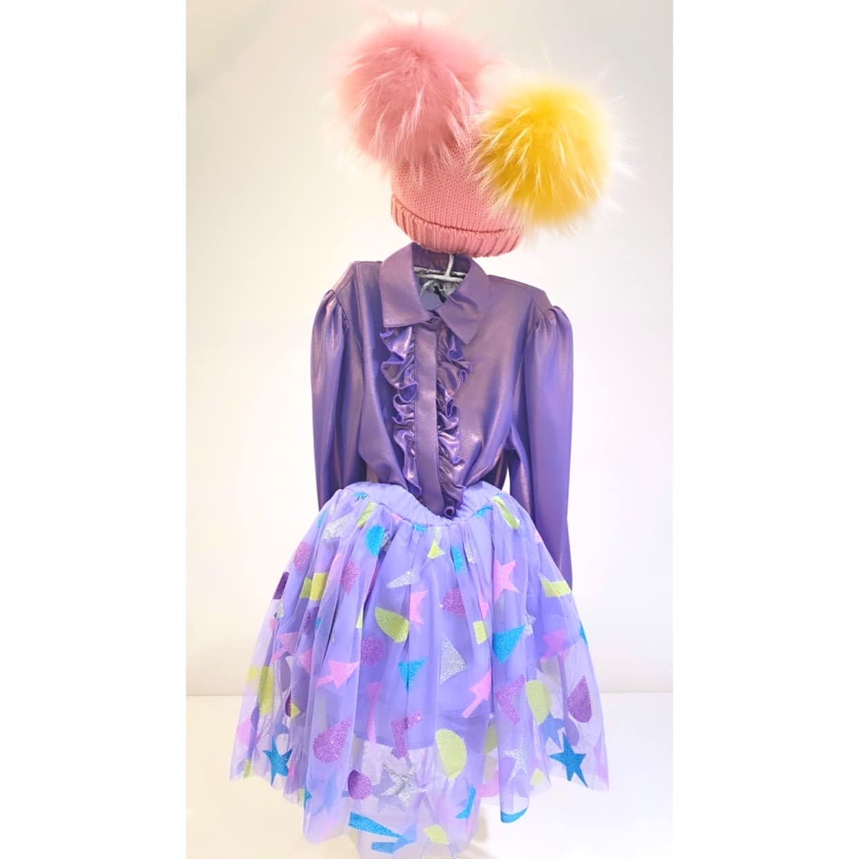 Gaelle - Camicia bimba - Viola