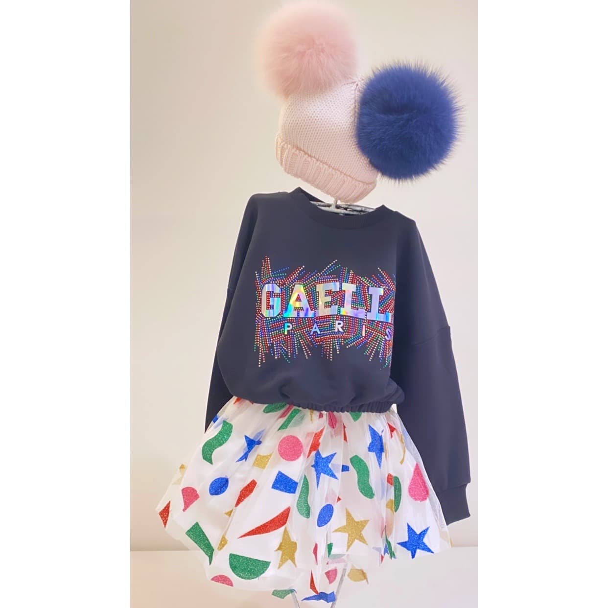 Gaelle - Felpa bimba - Nera