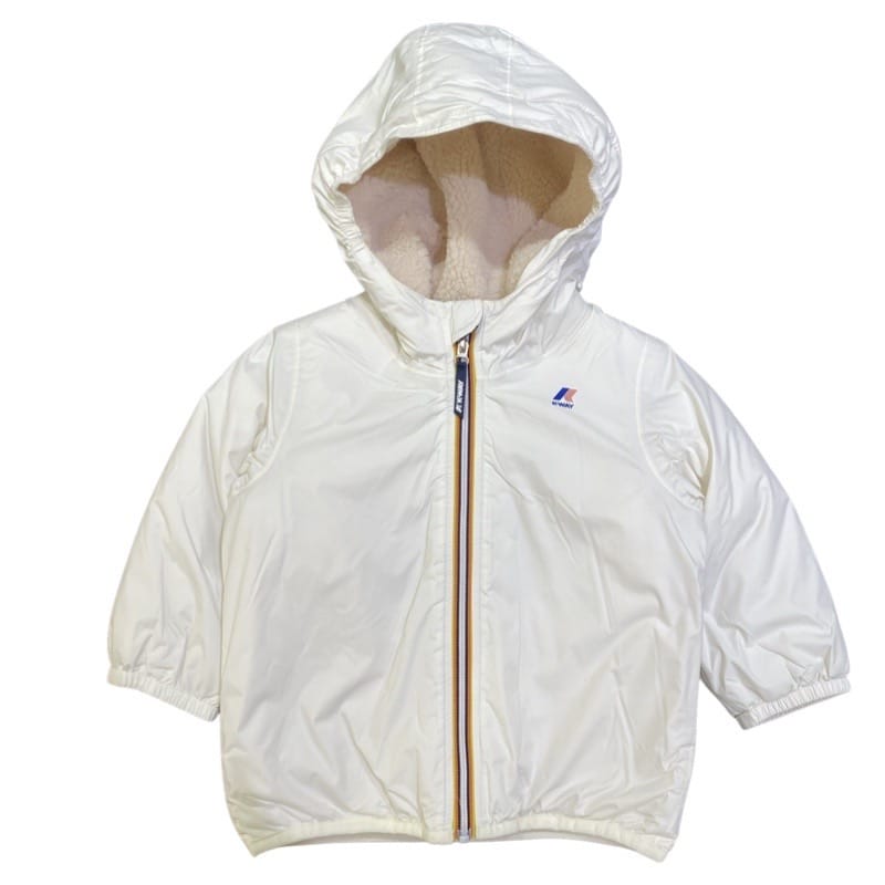 K-way - Giubbino orsetto - Bianco