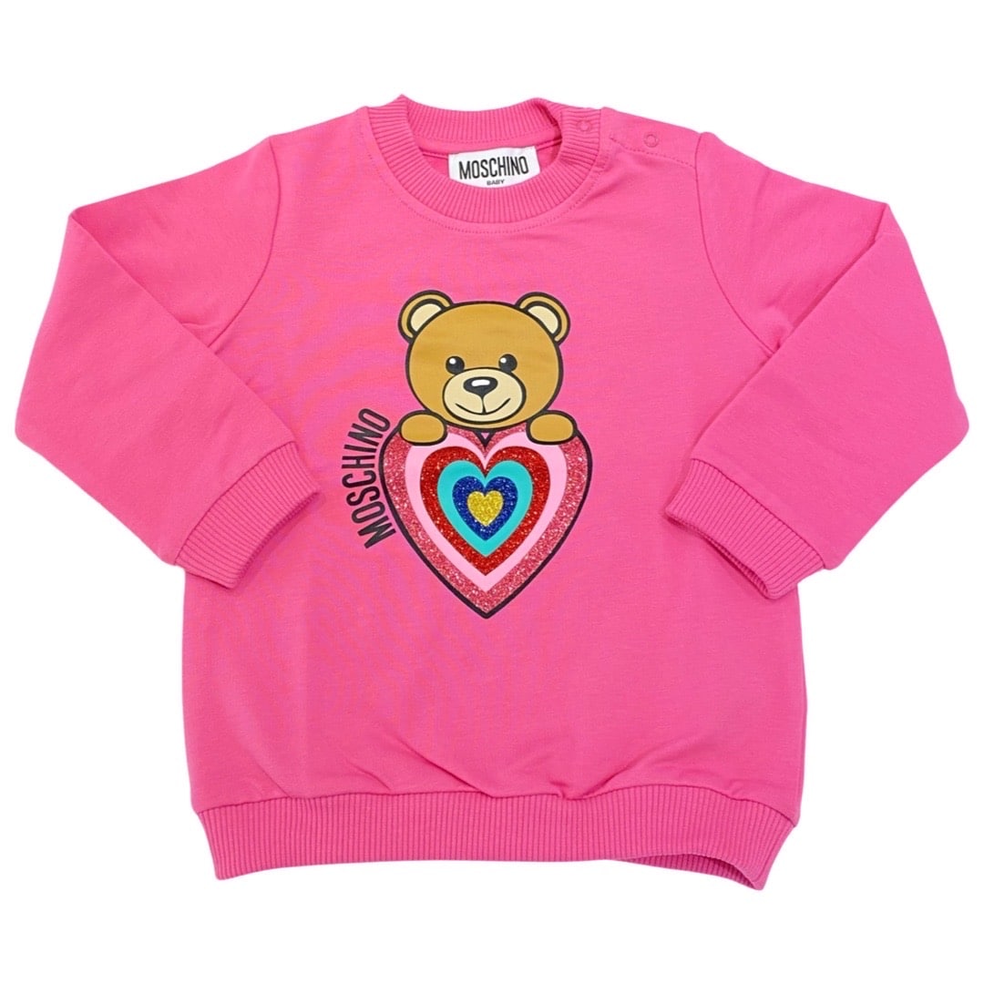 Moschino - Abito bimba - Fucsia