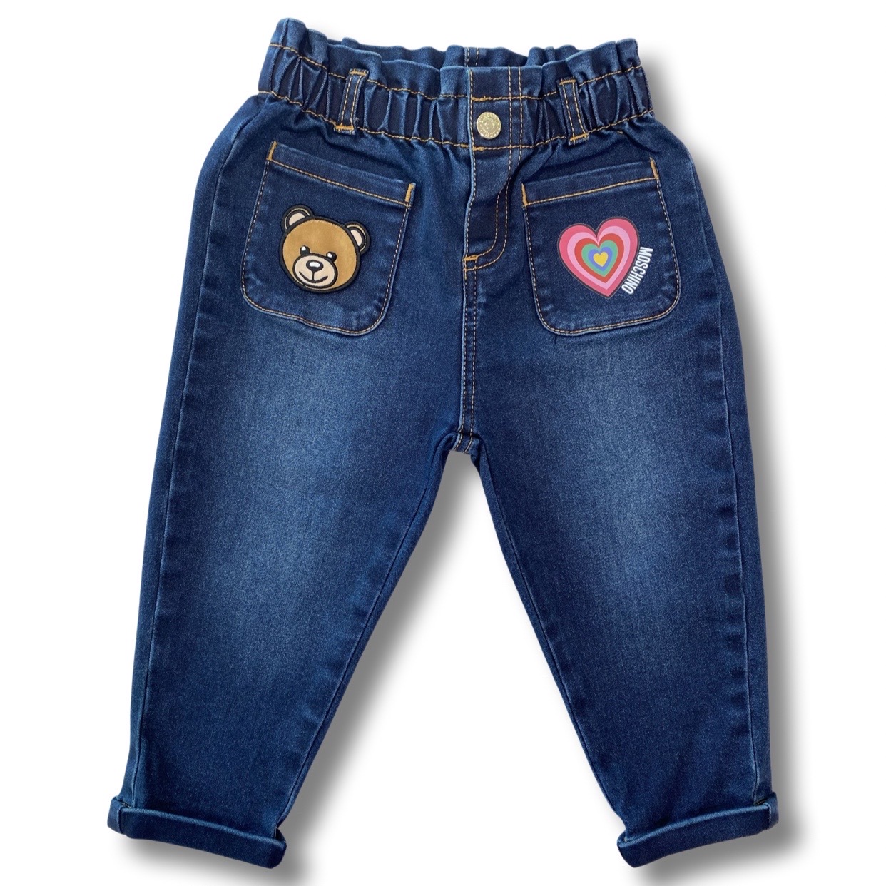 Moschino - Jeans orso cuore - Jeans