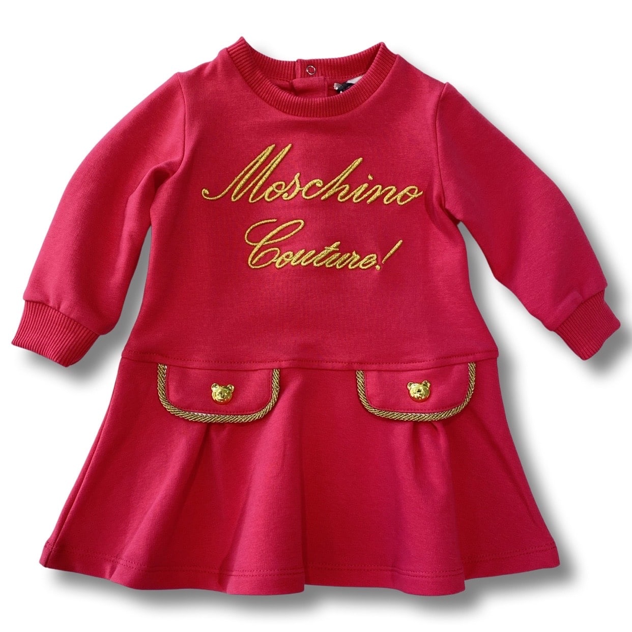 Moschino - Abito couture oro - Fucsia Oro