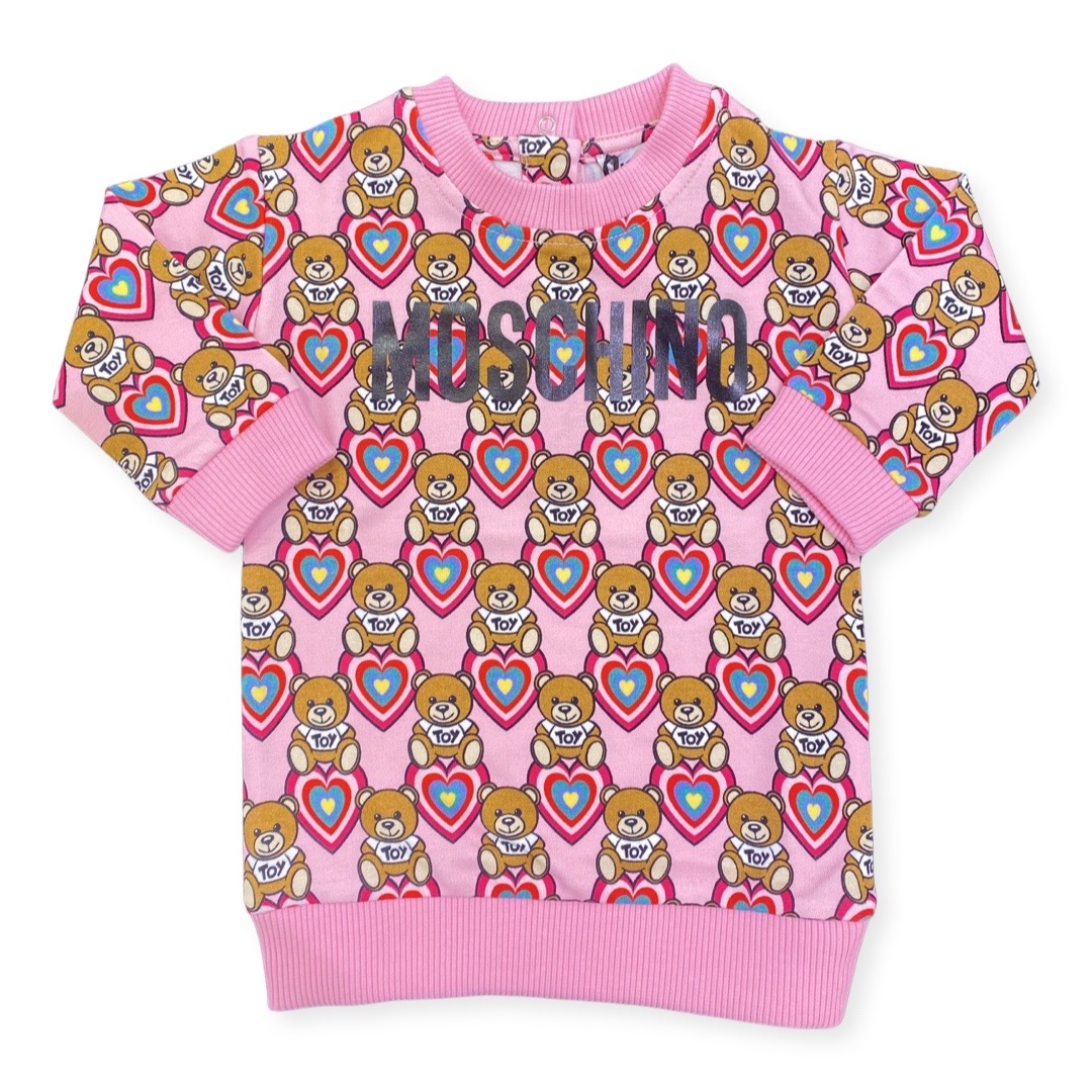 Moschino - Abito bimba - Rosa Bubble