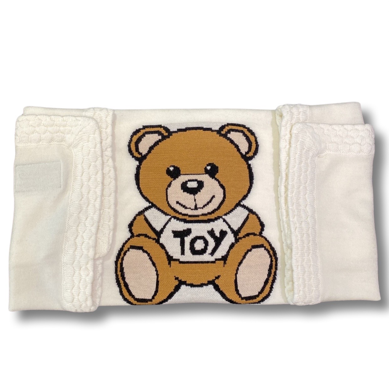 Moschino - Coperta orso - Bianco