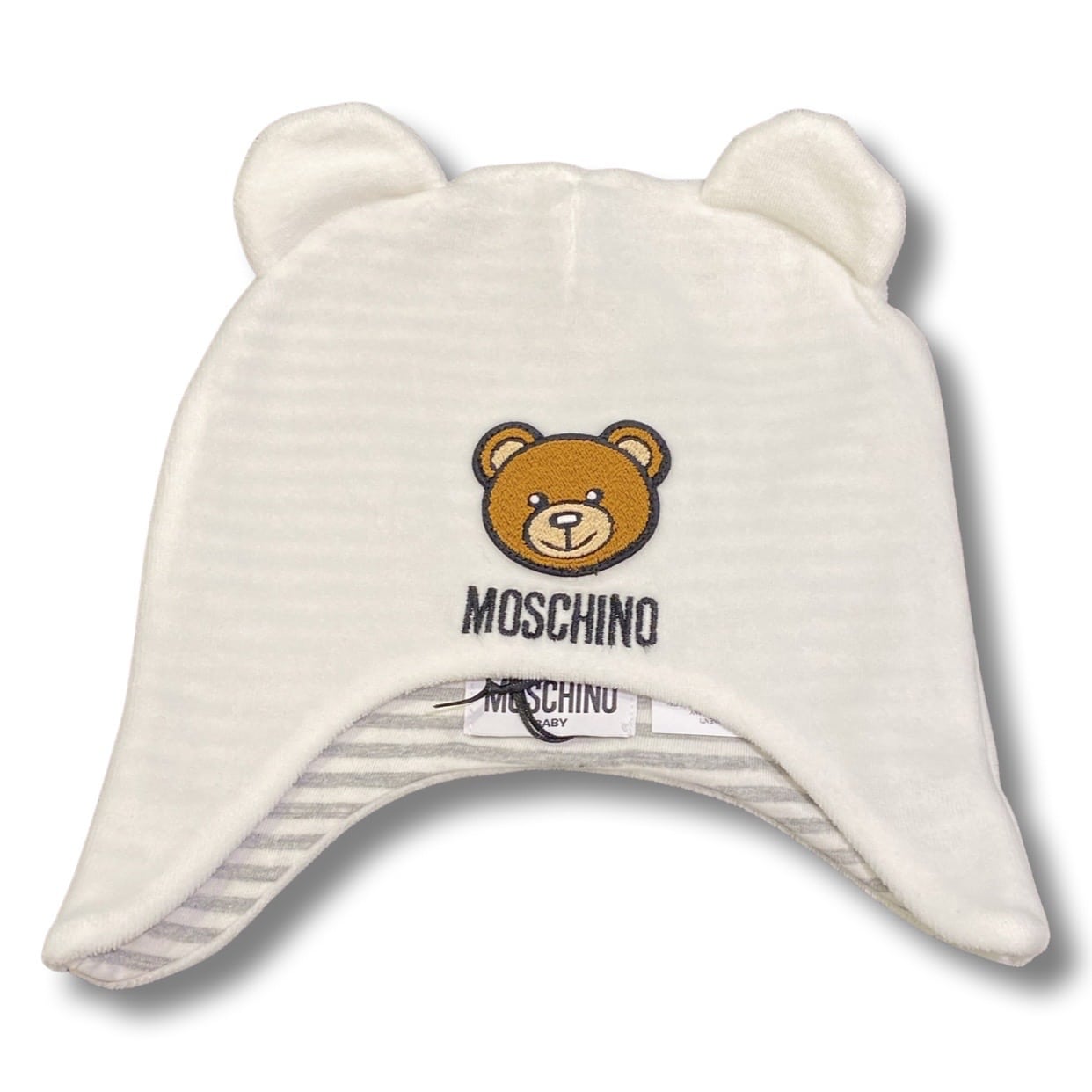 Moschino - Capello con paraorecchie - Bianco