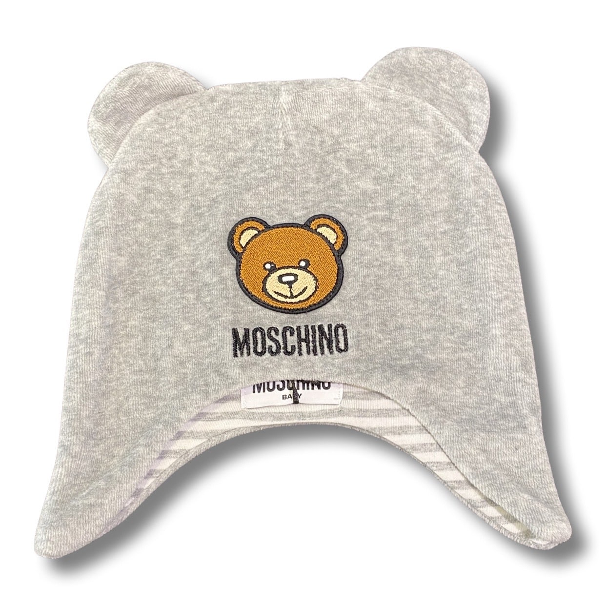 Moschino - Cappello con paraorecchie - Grigio