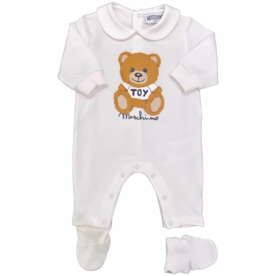Moschino - Tutina bimbi - Bianca