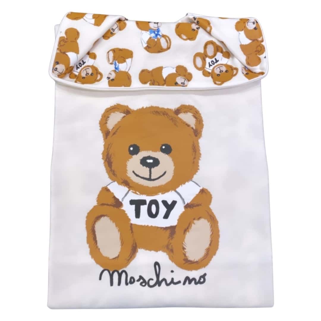 Moschino - Coperta bimbi - Bianca