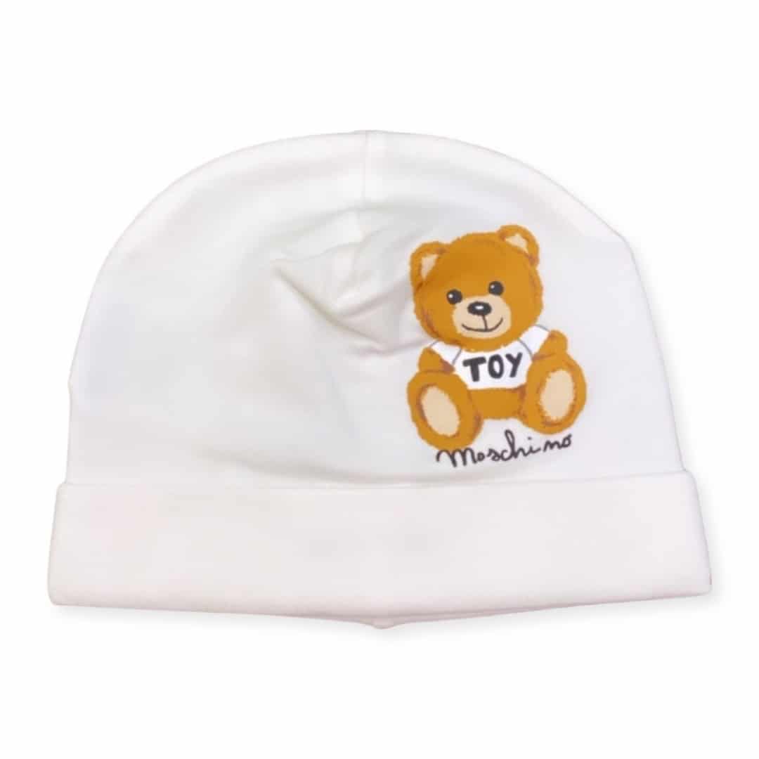 Moschino - Cappello neonato - Panna