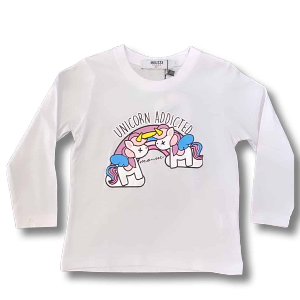 Mousse - T shirt bimba - Bianca