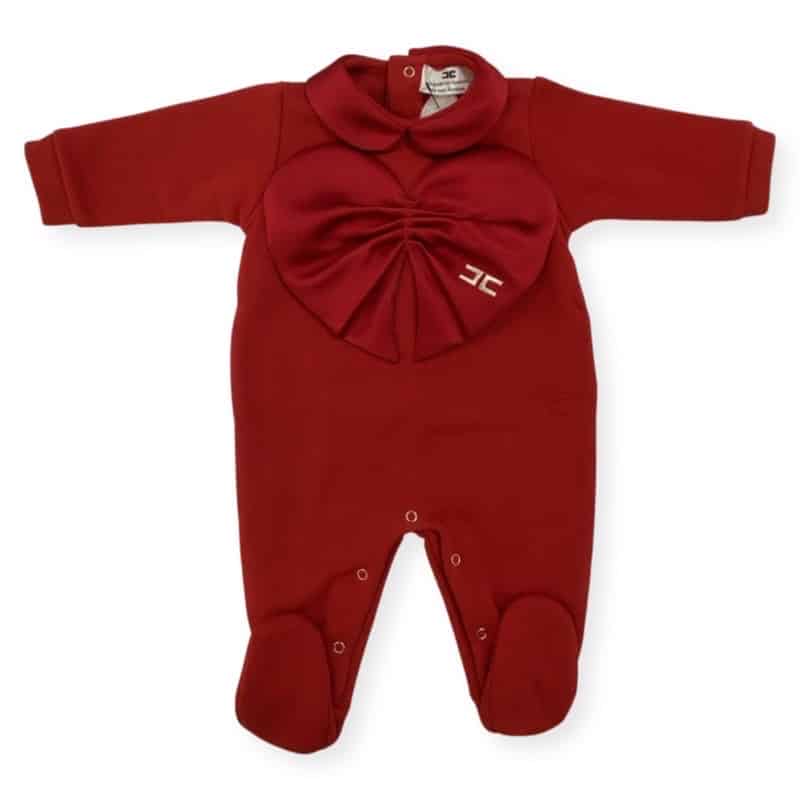 Elisabetta Franchi - Tutina cuore - Rosso matt
