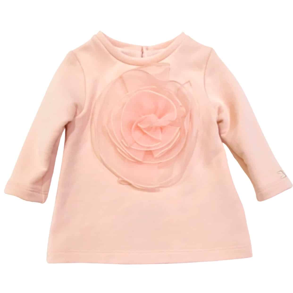 Elisabetta Franchi - Abito fiore neonata - Rosa