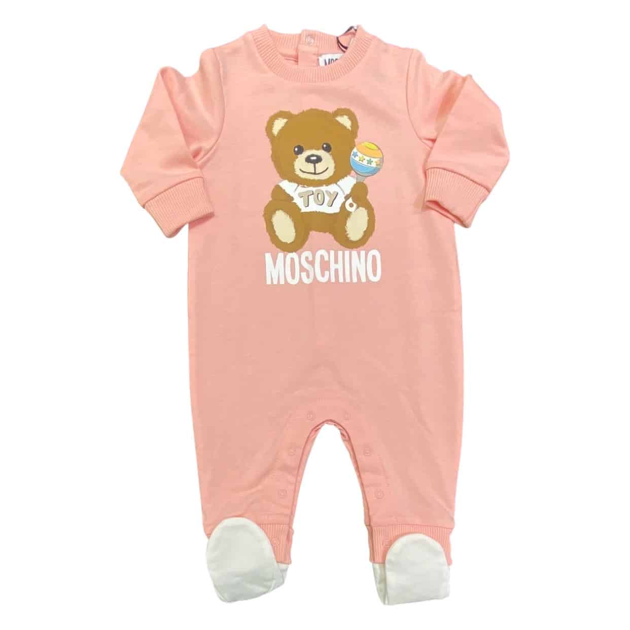 Moschino - Tutina con piedino staccabile