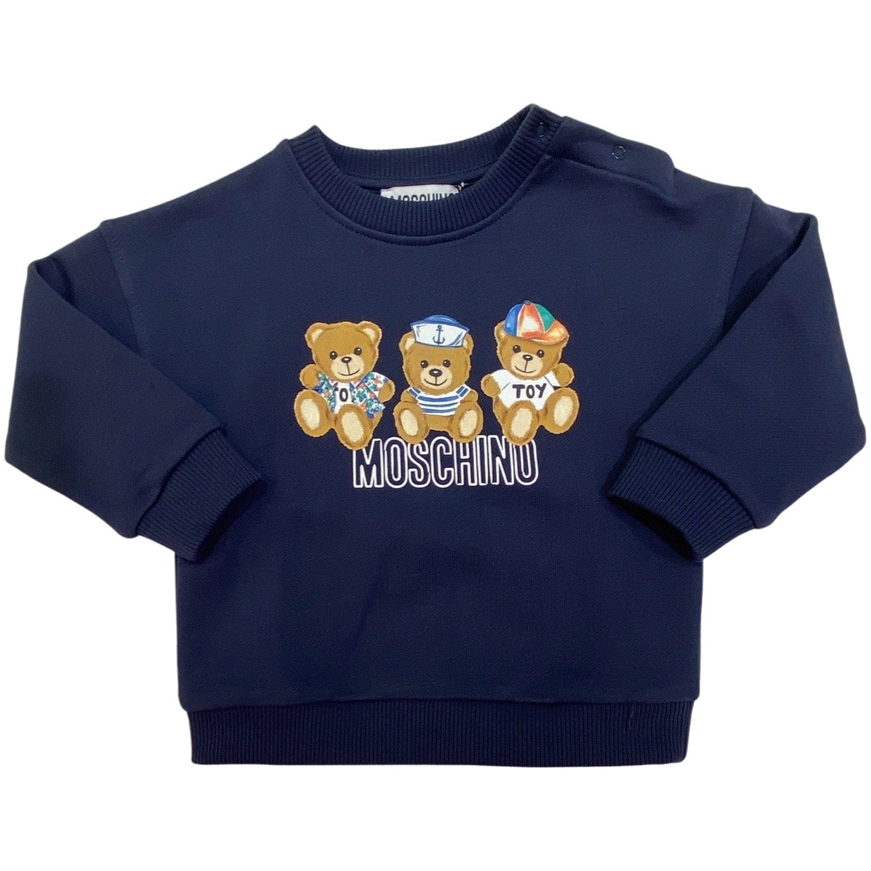 Moschino - Felpa con tre orsetti