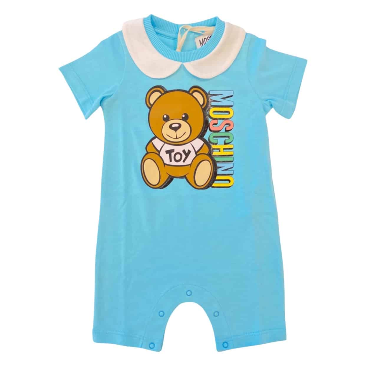 Moschino - Pagliaccetto logo teddy