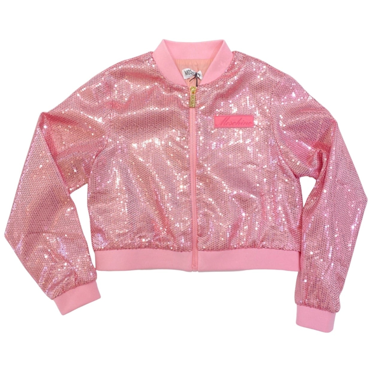Moschino - Giubbino in paillettes - Rosa