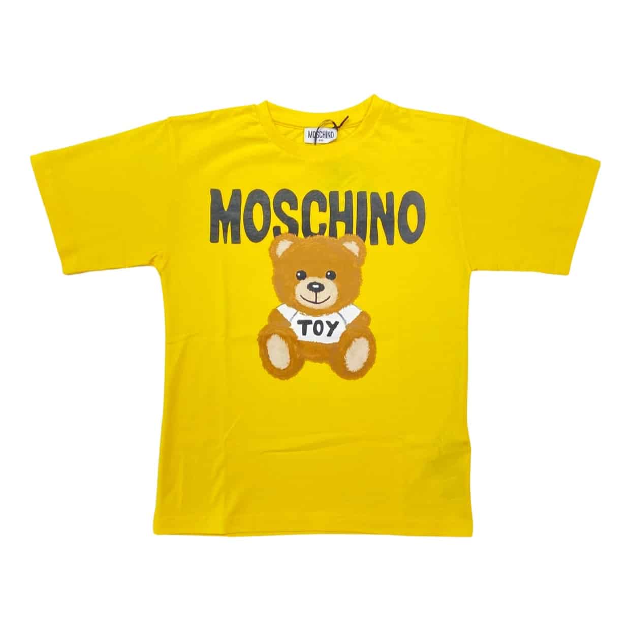 Moschino - T-shirt big teddy - gialla