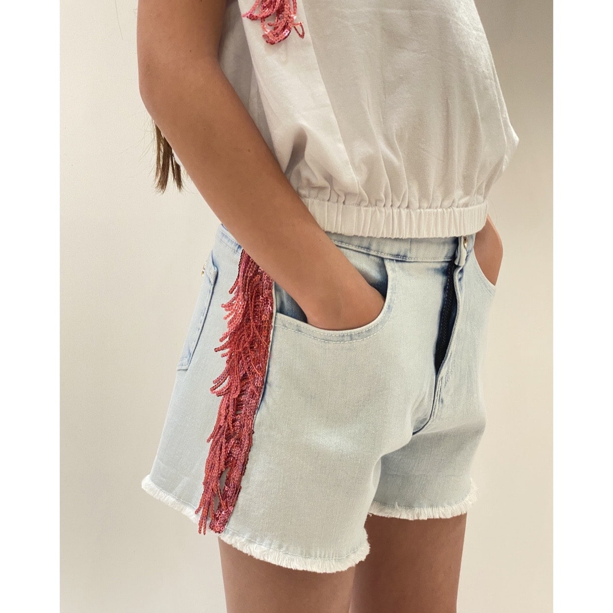 Twinset - Bermuda in jeans