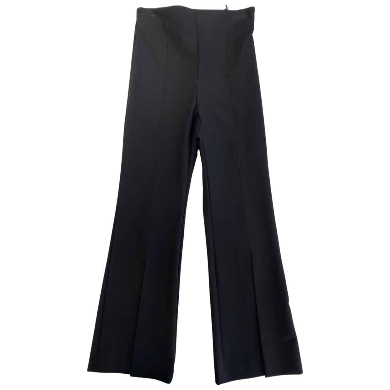 Elisabetta Franchi - Pantalone con spacco - Nero
